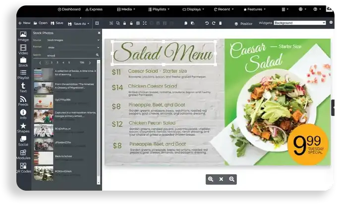 menu creator