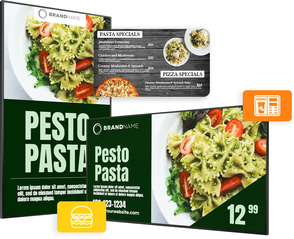 digital menu boards
