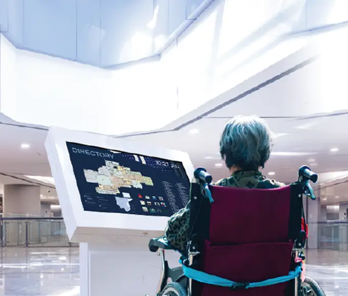 normes d'accessibilité aux kiosques