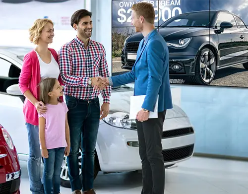 affichage numérique dans le contexte automobile