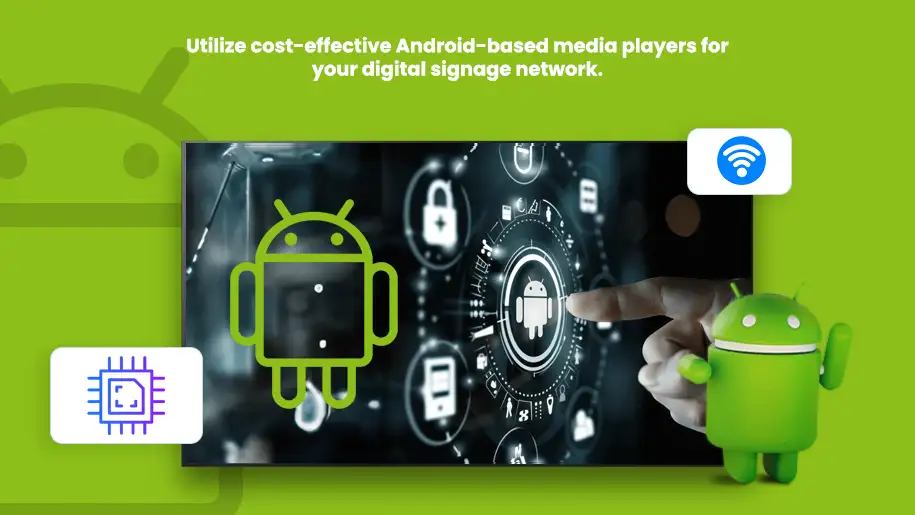 Android digital signage player header